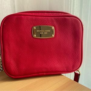 Michael Kors leather crossbody bag